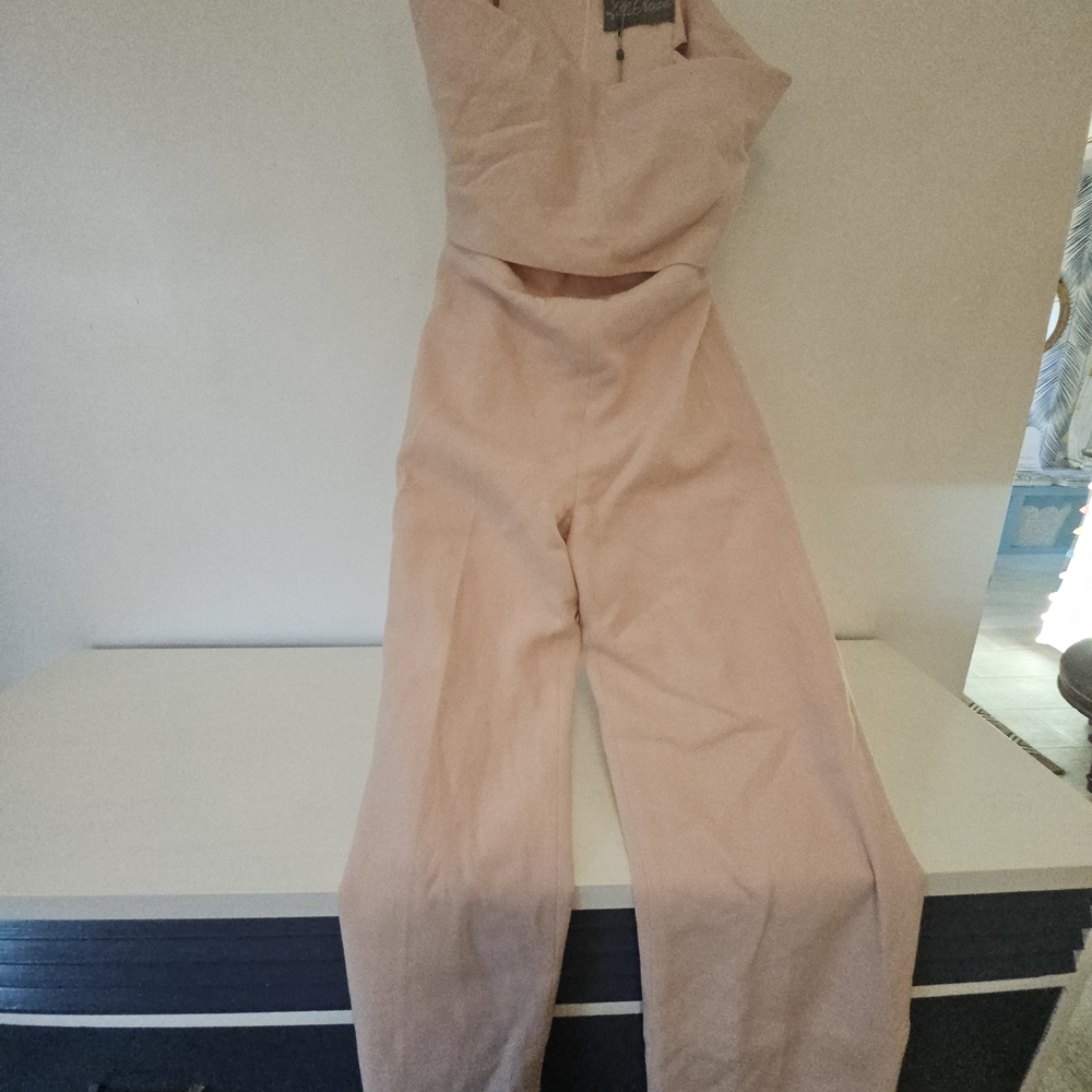 Lela Rose Blush Jumpsuit